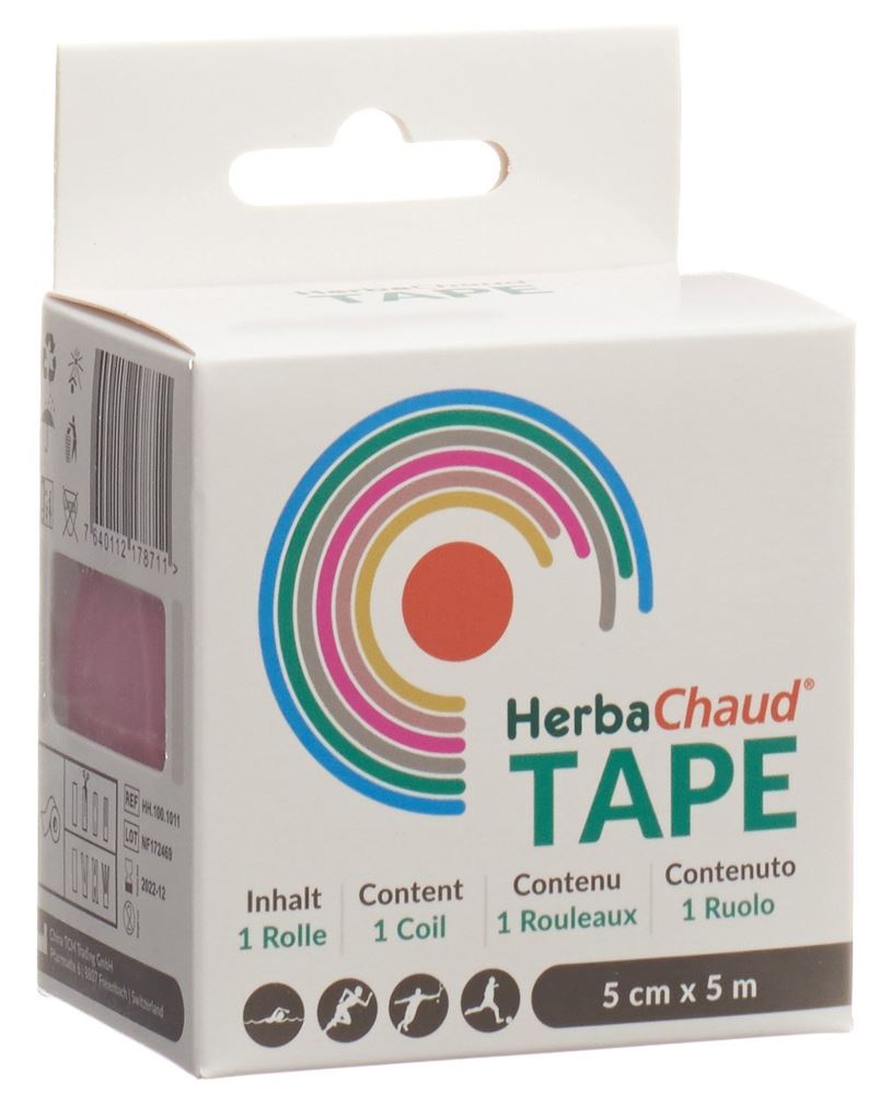 HerbaChaud tape 5cmx5m pink