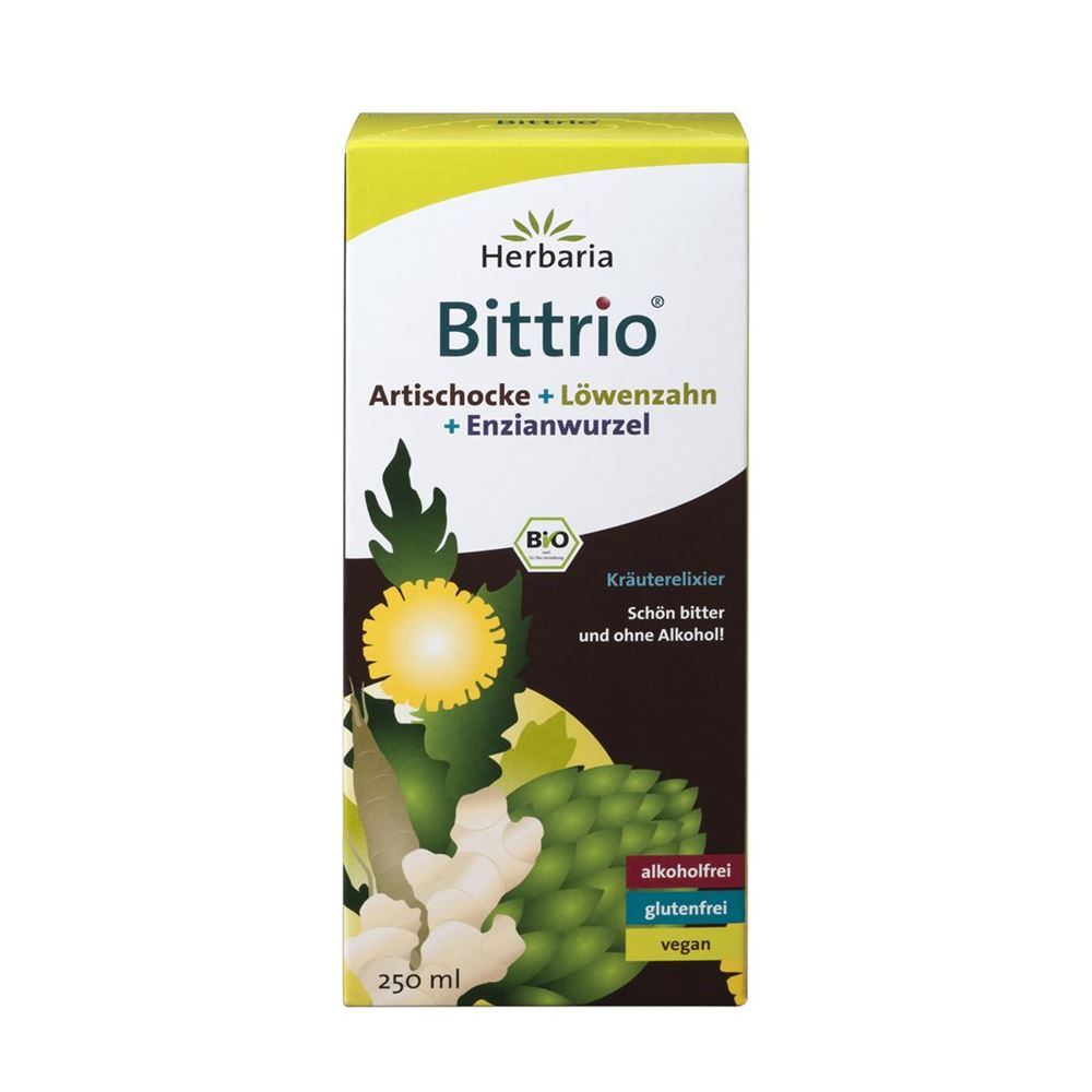 Herbaria elisir alle erbe bittrio bio fl vetro 250 ml