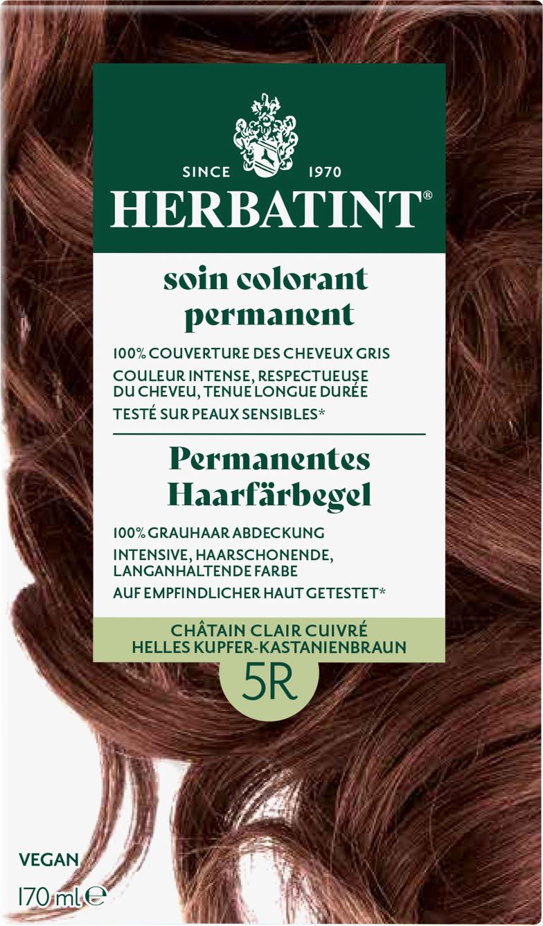 Image of Herbatint Haarfärbegel 5R Helles Kupfer Kastanienbraun Fl 170 ml