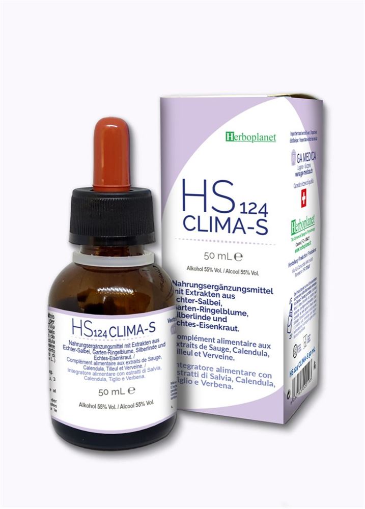 Herboplanet HS 124 Clima-S Tropfen Fl 50 ml