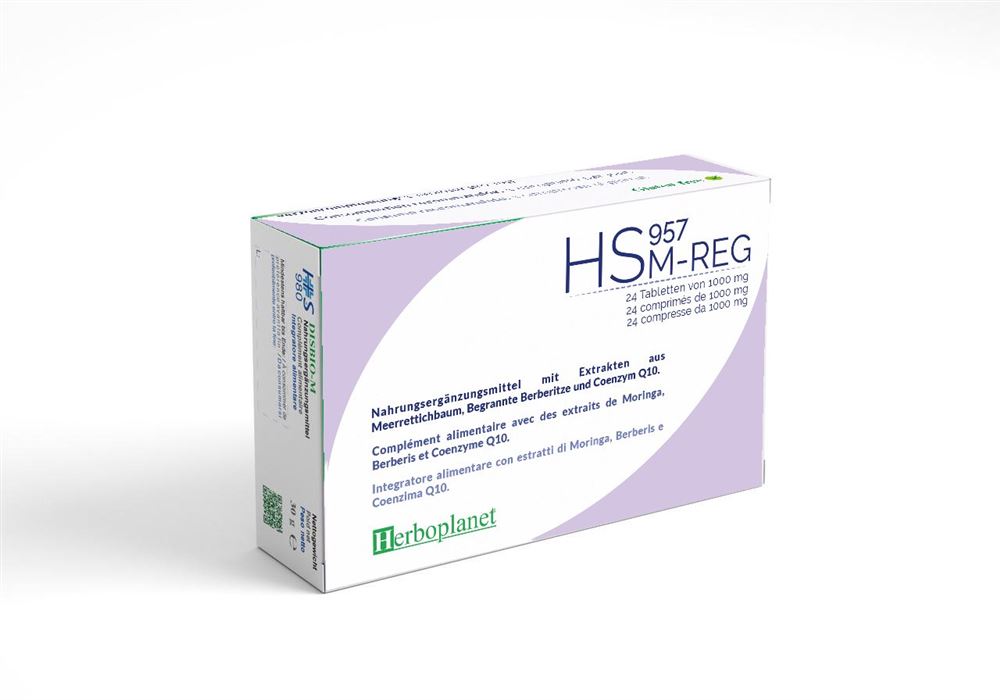 Herboplanet HS 957 M-Reg Kaps 1000 mg 24 Stk