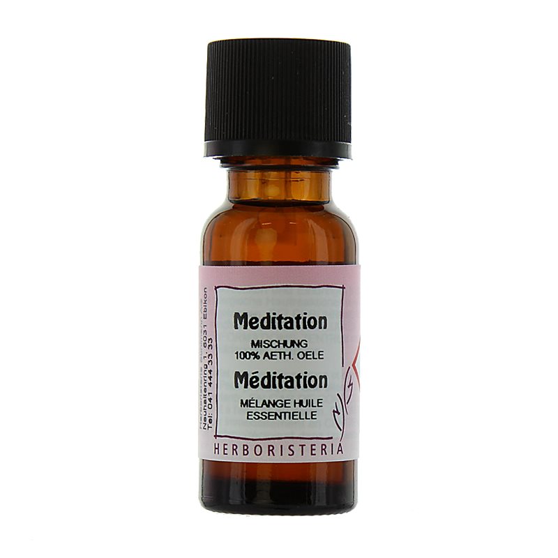 Image of Herboristeria Duftoel Mischung Meditation natür 15 ml