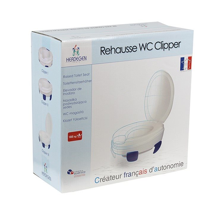 Herdegen surélévateur de toilettes 11cm