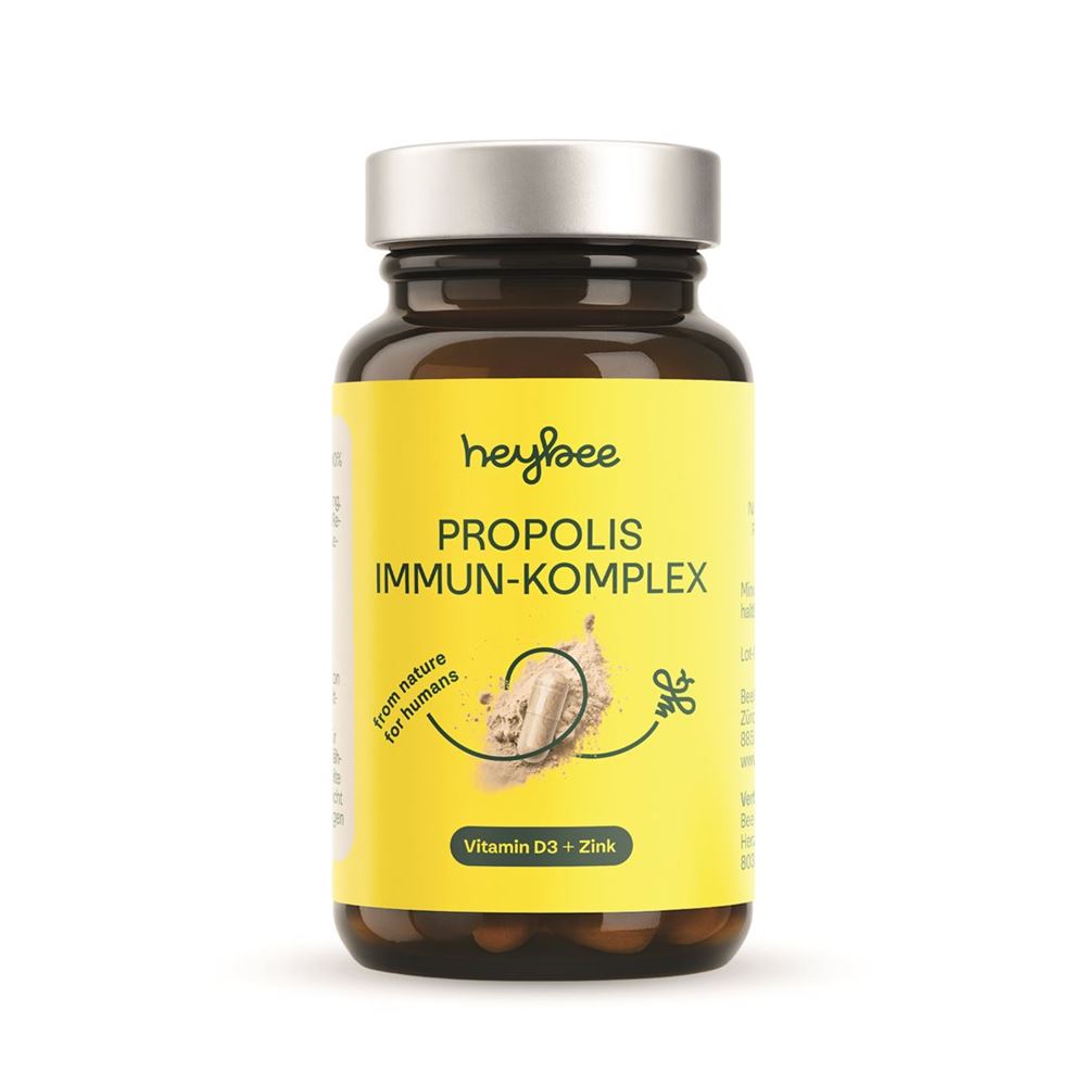 heybee Propolis Immun-Komplex Kaps Ds 60 Stk