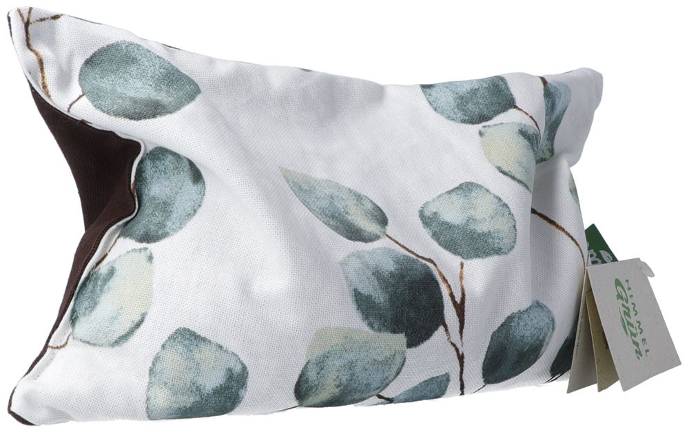 Image of Himmelgrün Kirschkernkissen 30x20cm Eukalyptus