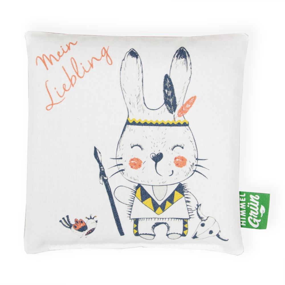 Image of Himmelgrün Traubenkernkissen 15x15cm Liebling Jungs