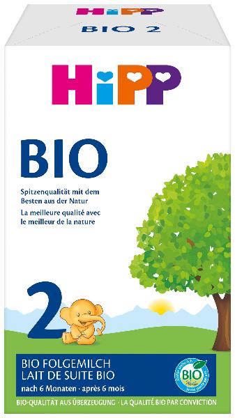 HiPP bio 2 lait de suite 600 g