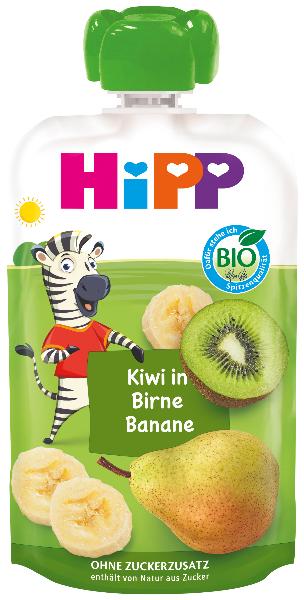 Image of HiPP HiPPiS Kiwi in Birne Banane Btl 100 g
