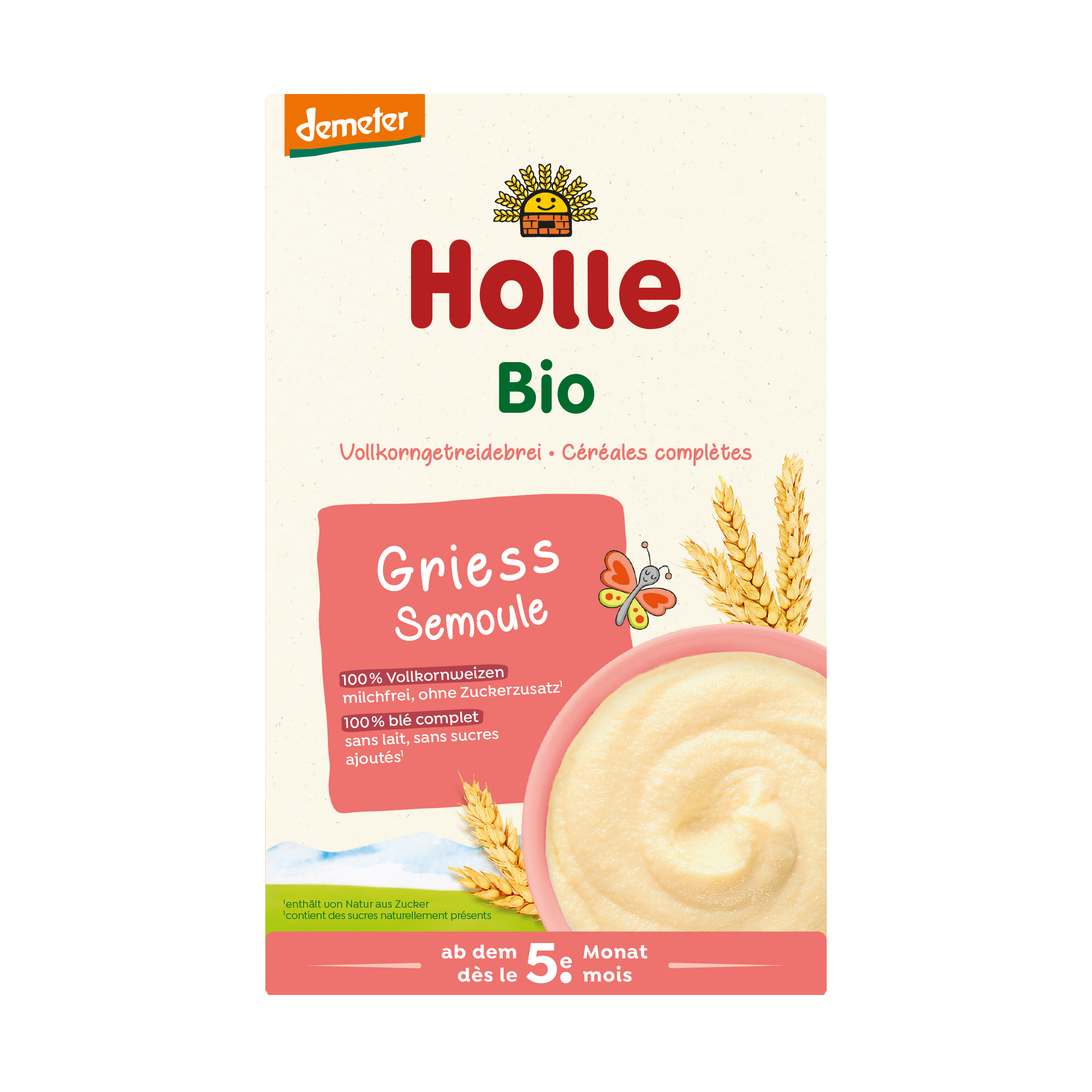 Image of Holle Babybrei Griess Bio 250 g