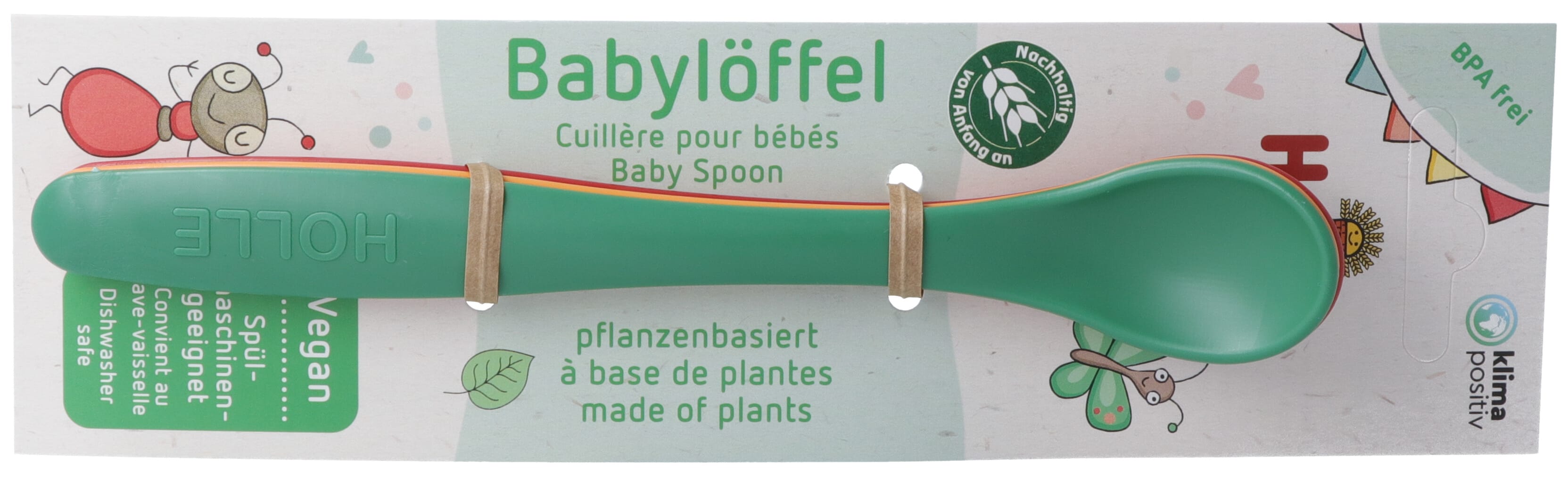 Holle cucchiaio per bebé set di 3 pezzi