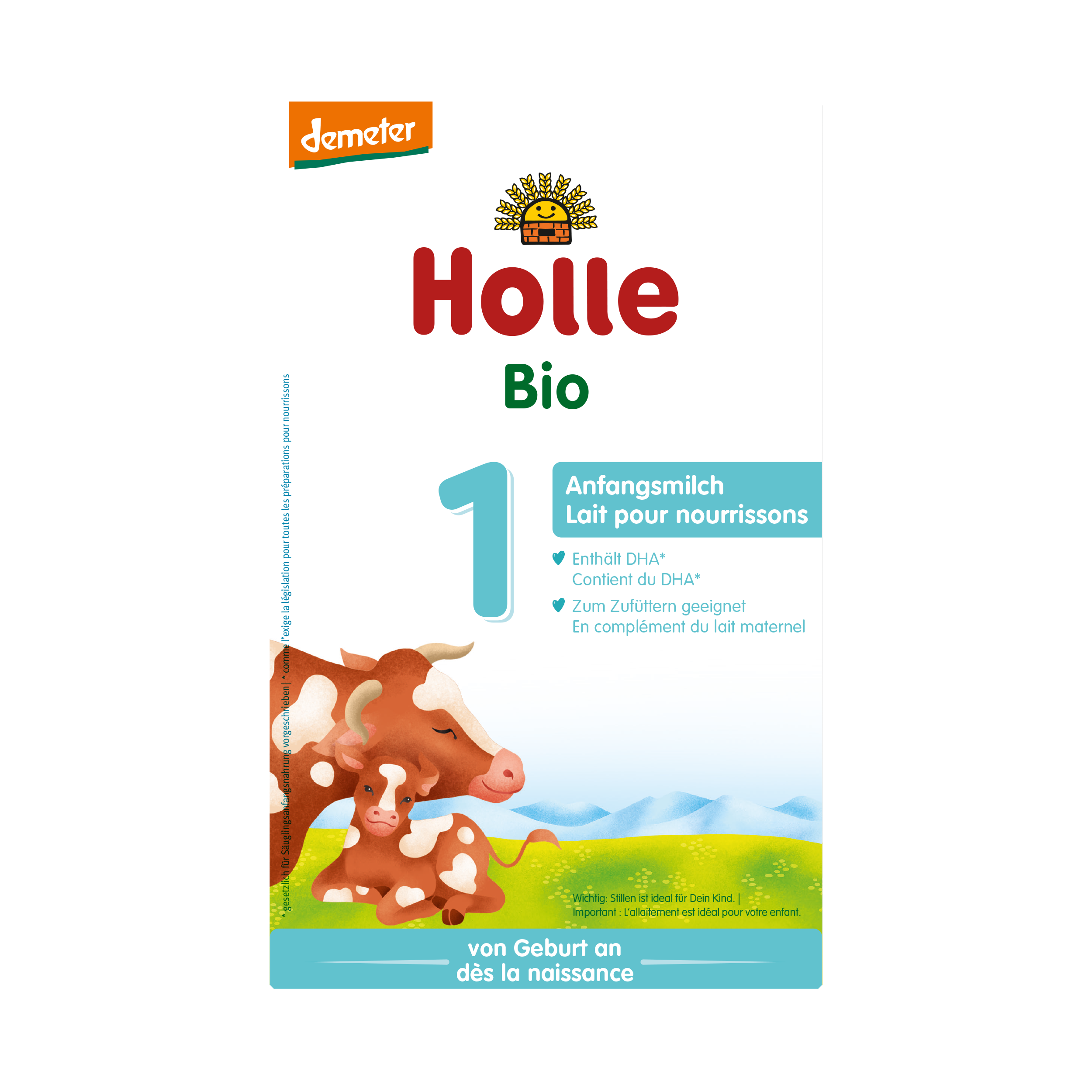 Holle lait pour nourrissons 1 pdr bio 400 g