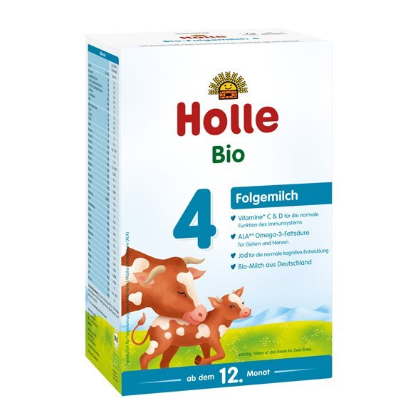 Holle lait de croissance 4 pdr bio 600 g