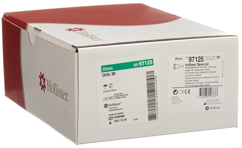 Image of Hollister InView Kondom Urinal 32mm Special 30 Stk