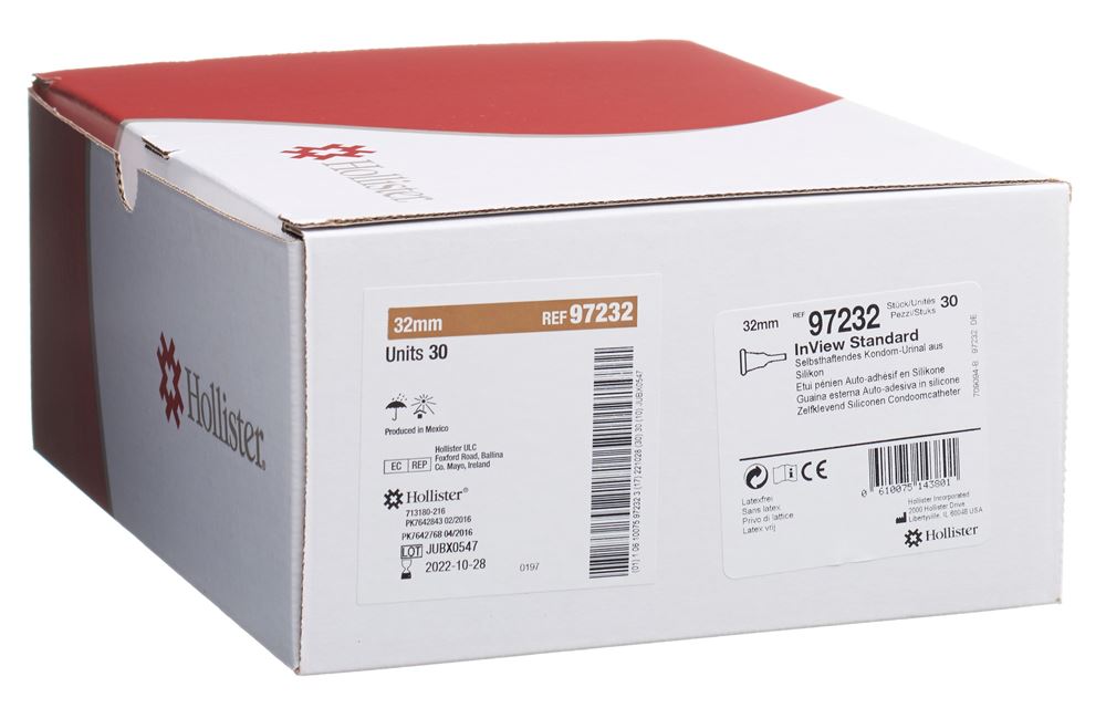 Hollister InView condom catetere 41mm standard 30 pezzi