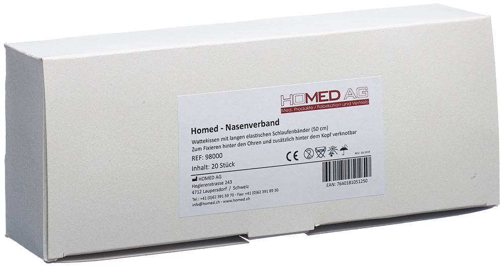 Image of Homed Nasenverband unsteril universal 20 Stk