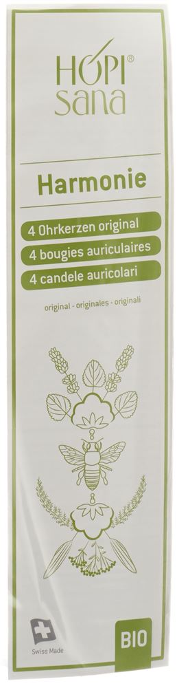 Image of Hopisana Ohrenkerzen grün Harmonie 4 Stk