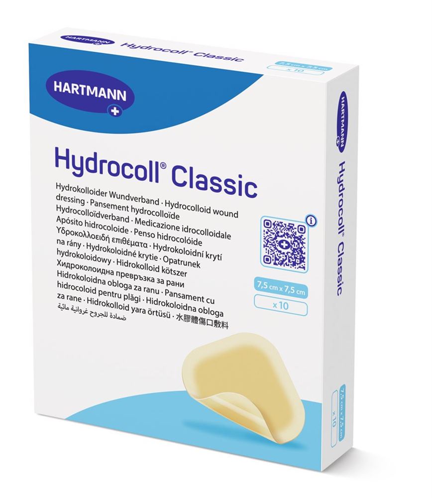 Hydrocoll Classic 7.5x7.5cm 10 pce