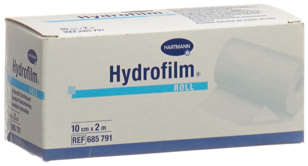 Hydrofilm Roll pansement vulnéraire filmé 10cmx2m transparent