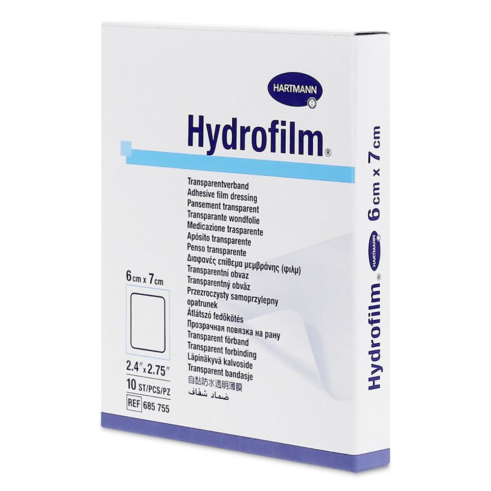Hydrofilm Transparentverband 12x25cm steril 25 Stk