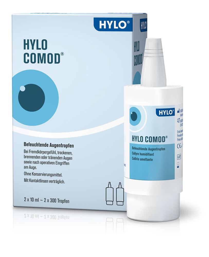 Hylo Comod Gtt Opht 2 Fl 10 ml