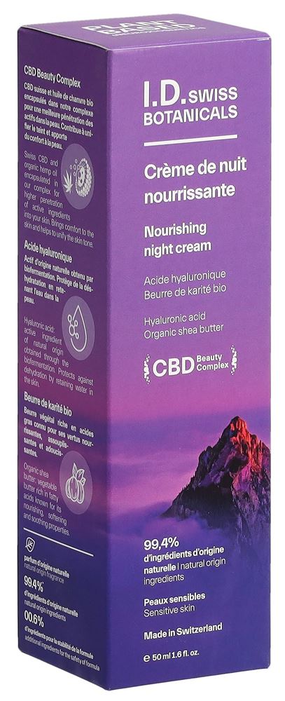 I.D.SWISS Nachtcreme: product photo