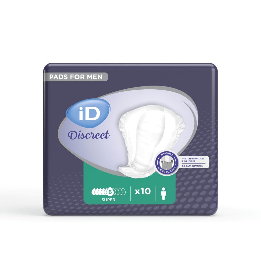 Image of iD Discreet for Men 290x230/100mm Super Btl 14 Stk
