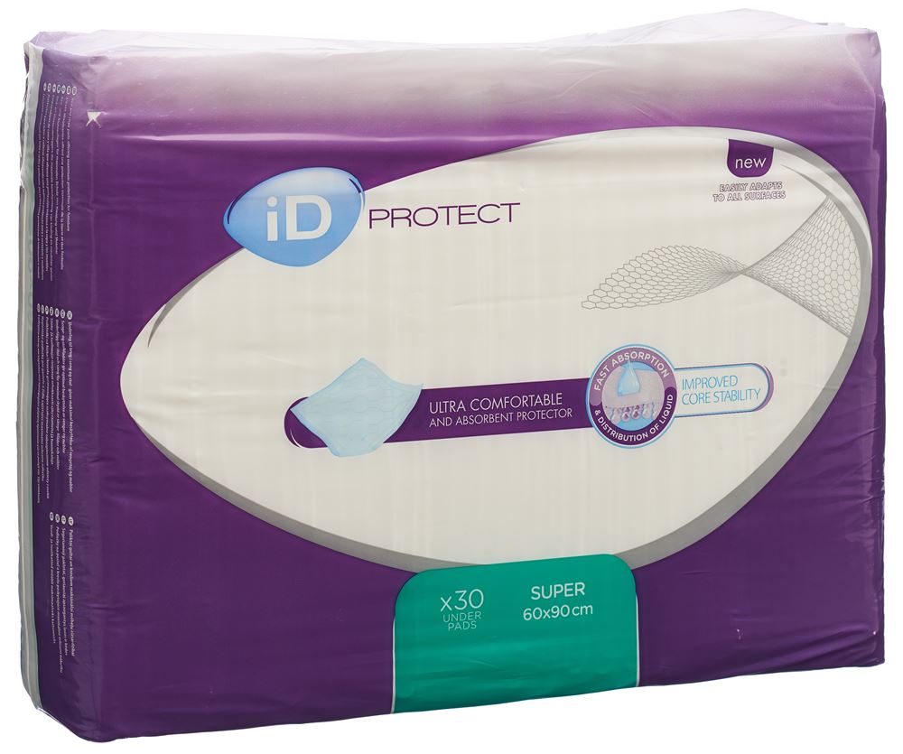 iD Protect Super alèses 60x90cm vert 30 pce