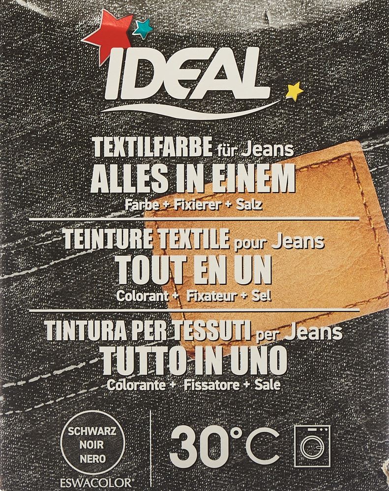 Ideal tout en 1 jeans noir 350 g