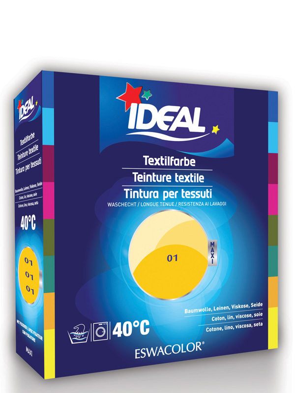 Ideal Maxi Baumwolle Color No01 gelb