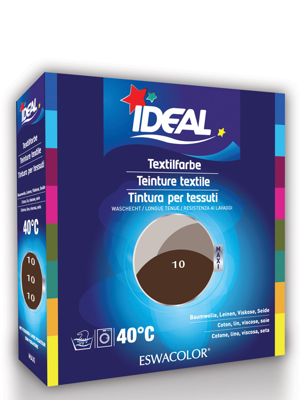 Ideal Maxi Baumwolle Color No10 schokolade