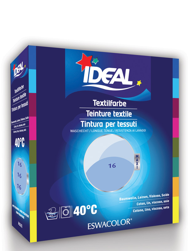 Ideal Maxi Baumwolle Color No16 himmelblau