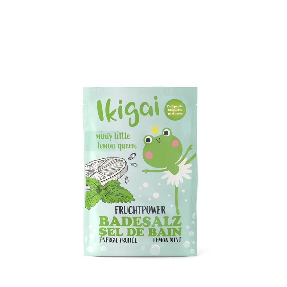 Image of Ikigai Badesalz Minty Little Lemon Queen Btl 60 g