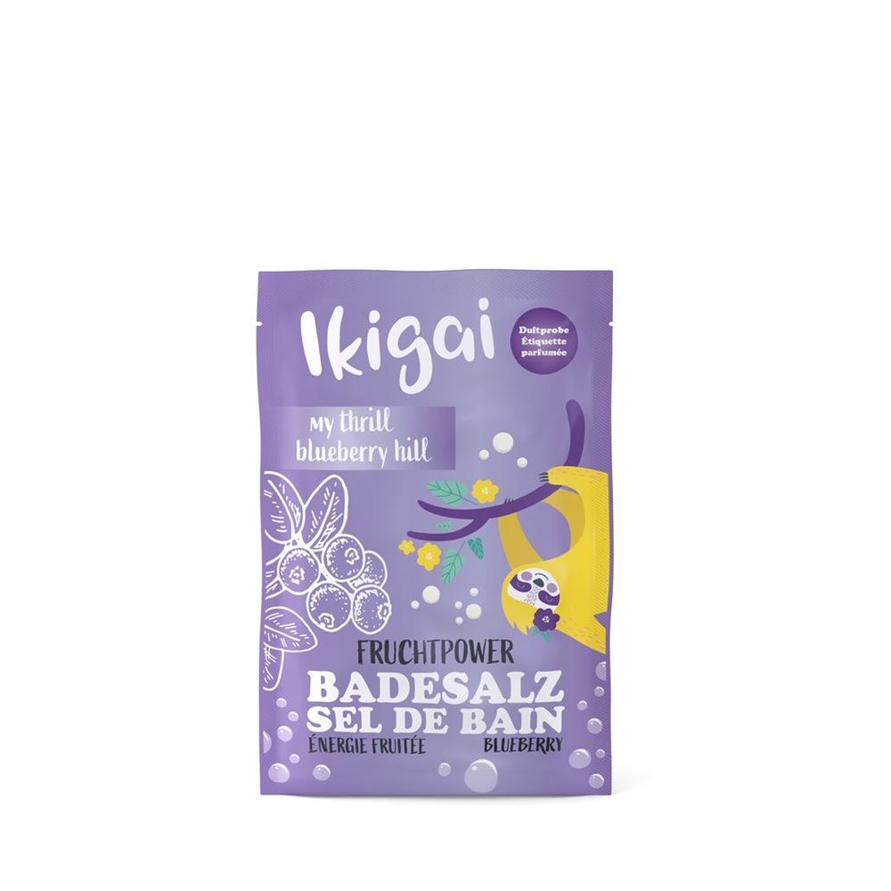 Image of Ikigai Badesalz My Thrill Blueberry Hill Btl 60 g
