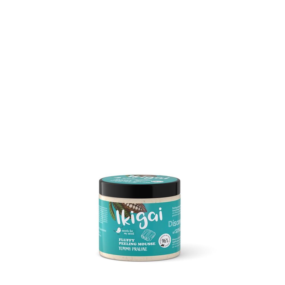 Image of Ikigai Fluffy Peeling Mousse Yummy Praline Ds 165 g