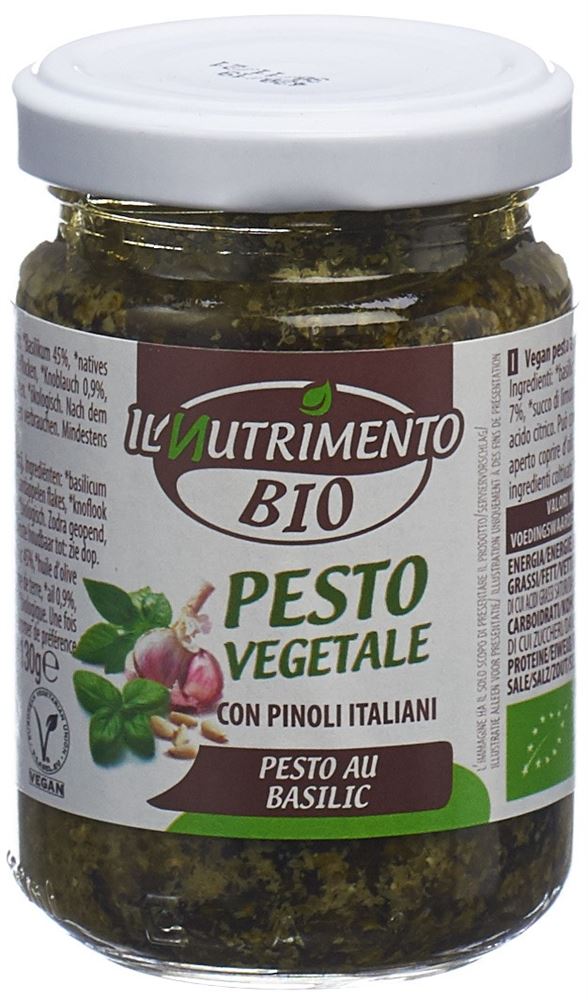 Image of Il Nutrimento Pesto Genovese Bio Glas 170 g
