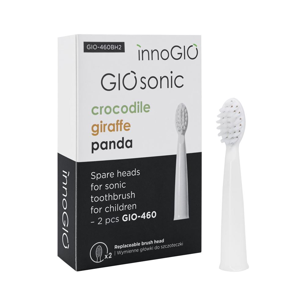innoGIO USB Ersatzzahnbürste 2 Stk