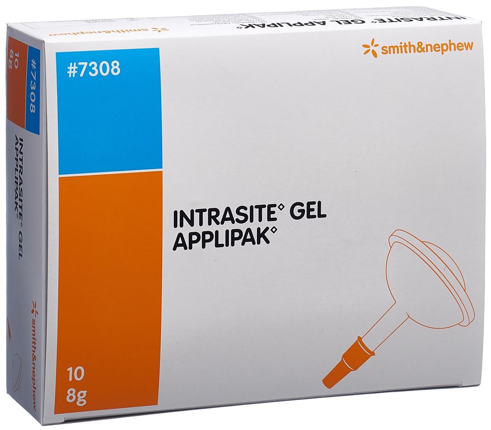 Intrasite Hydro Wundgel Applipak 10 x 8 g
