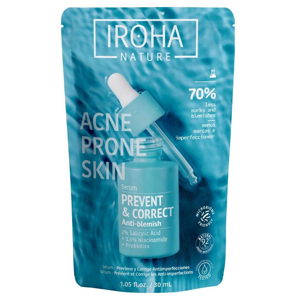 Image of Iroha Nature Acne Prone Face Serum Salycilic Acid 30 ml