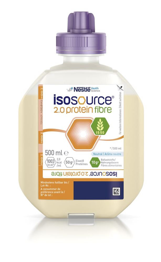 Isosource 2.0 Protein Fibre neutral 12 SmartFl 500 ml