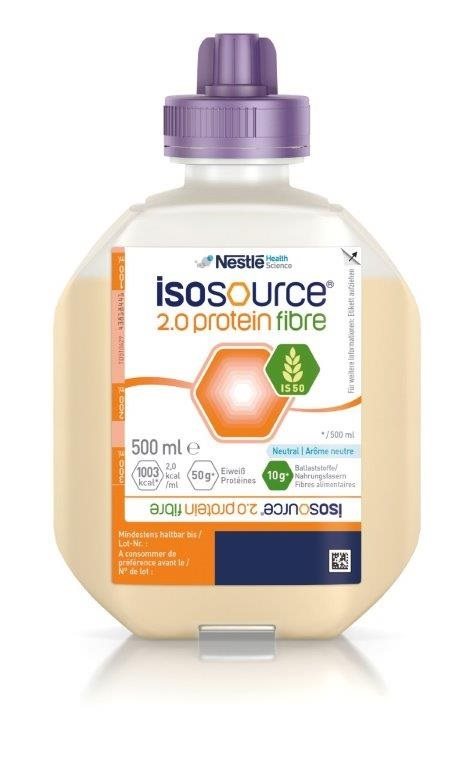 Isosource 2.0 protein fibre neutre SmartFl 500 ml
