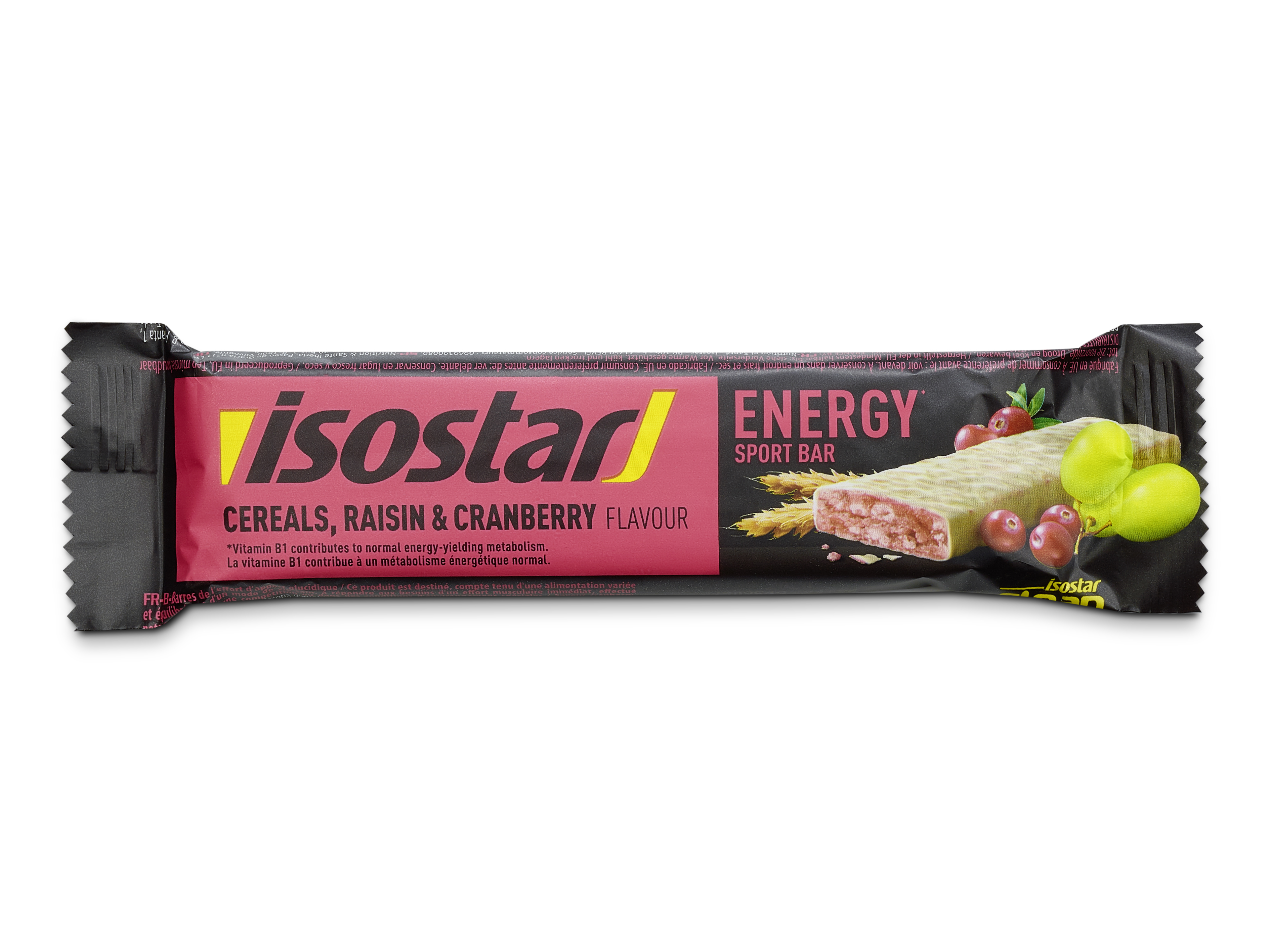 Image of Isostar Energy Riegel Cranberry 40 g