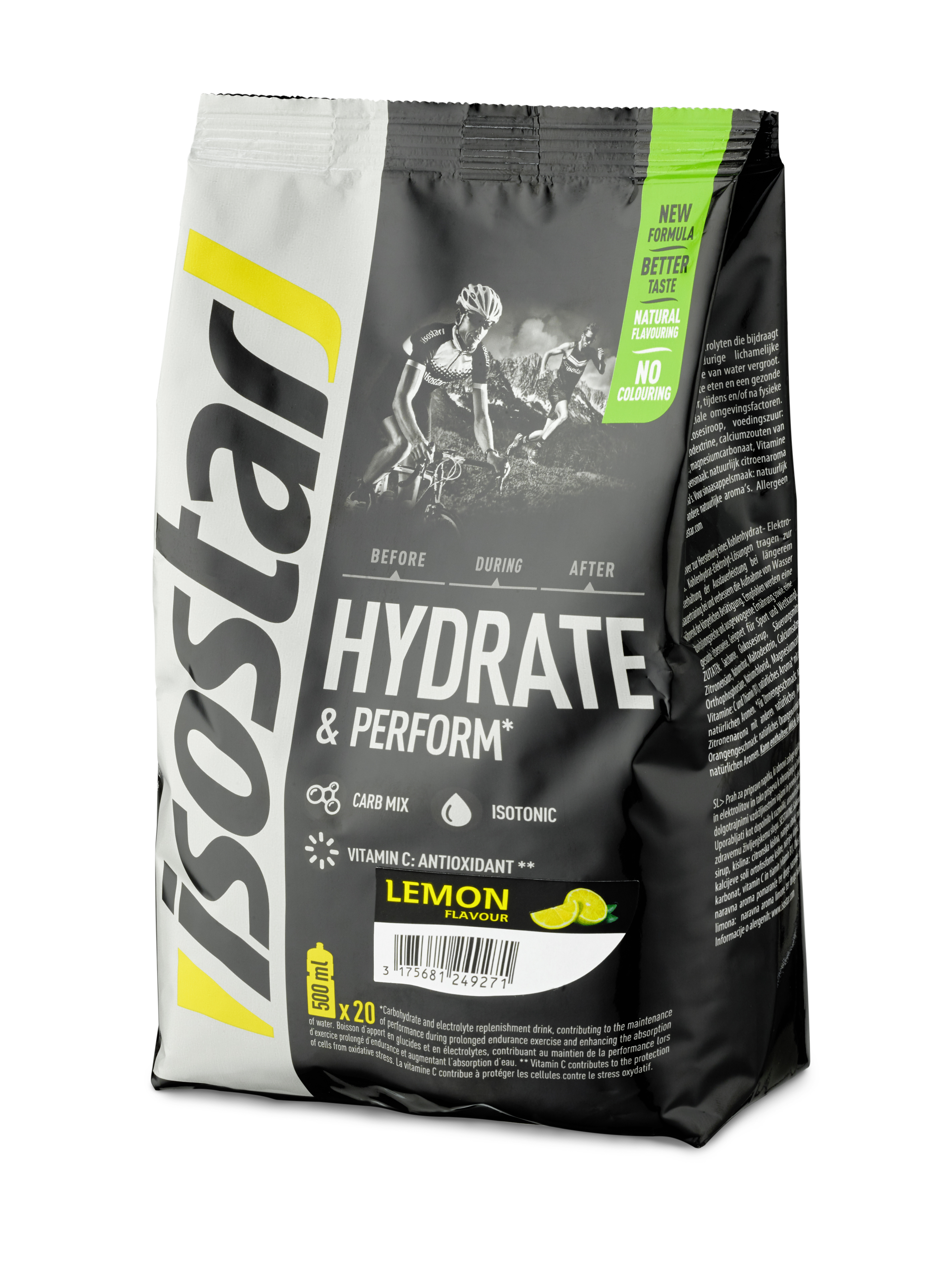 Isostar Hydrate & Perform Pulver Lemon Btl 800 g