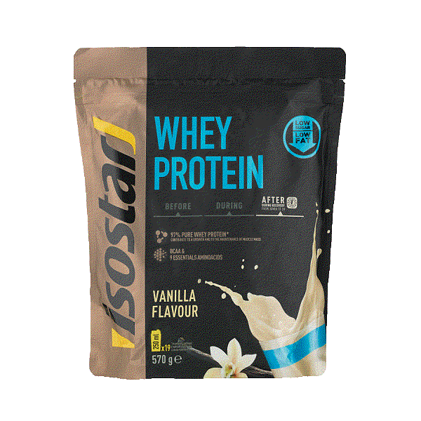 Isostar Whey Protein Pulver Vanille Btl 570 g