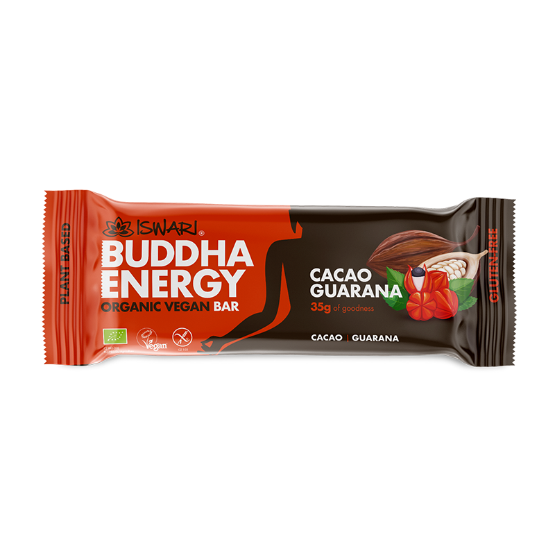 Image of Iswari Energy Bar Kakao & Guarana BIO 35 g