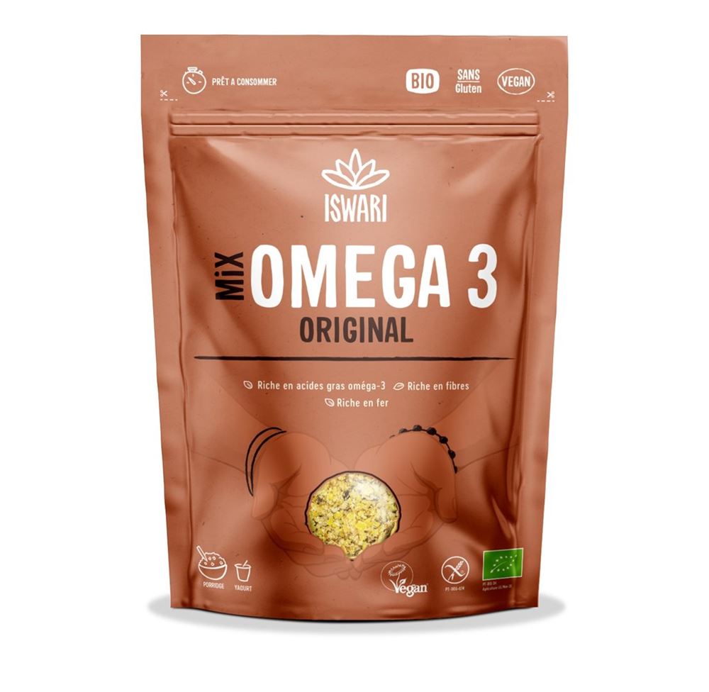 Iswari oméga 3 mix original bio sach 200 g