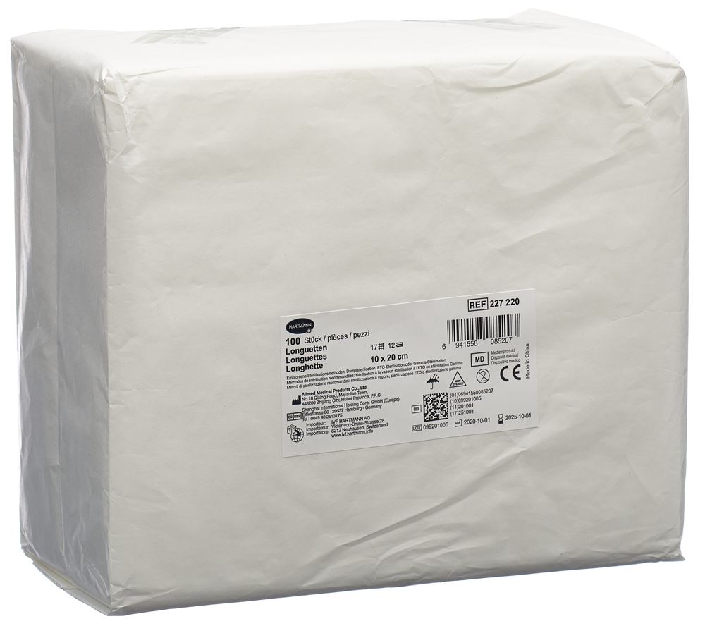 IVF longuette tipo 17 10x20cm 12 strati 100 pezzi
