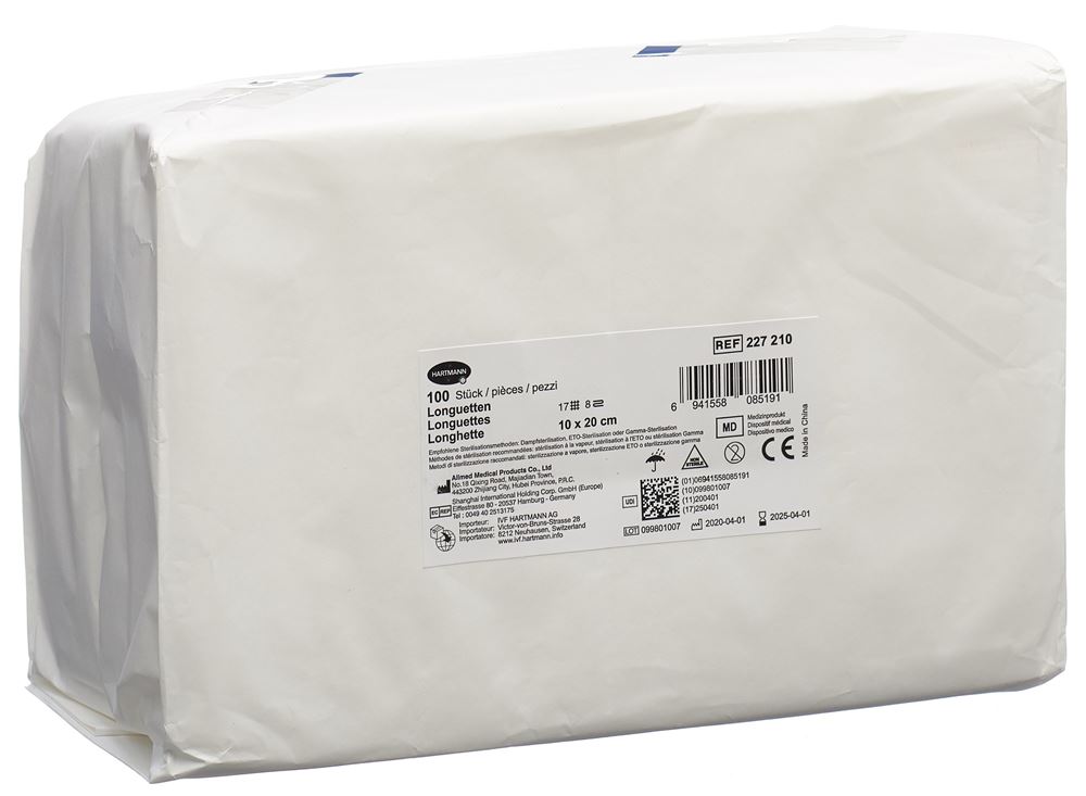 IVF longuette tipo 17 10x20cm 8 strati 100 pezzi