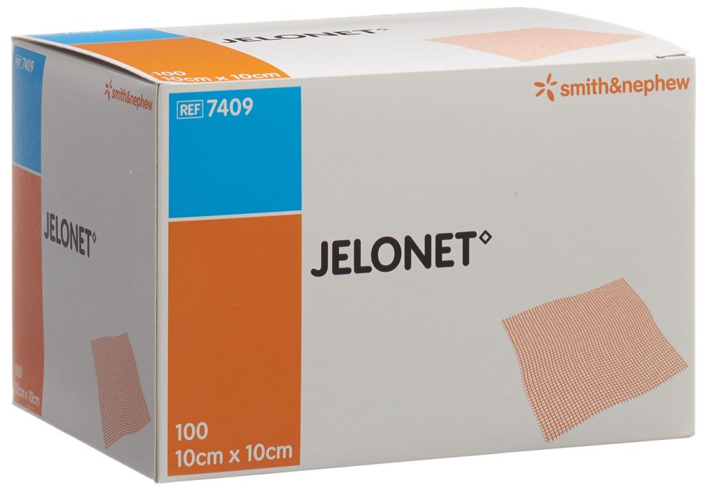 Image of Jelonet Paraffingaze 10cmx10cm steril 100 Stk
