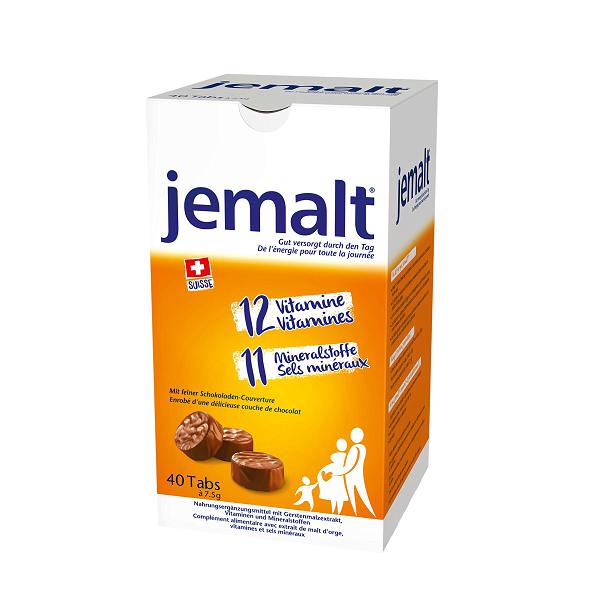 Jemalt compresse 40 x 7,5 g