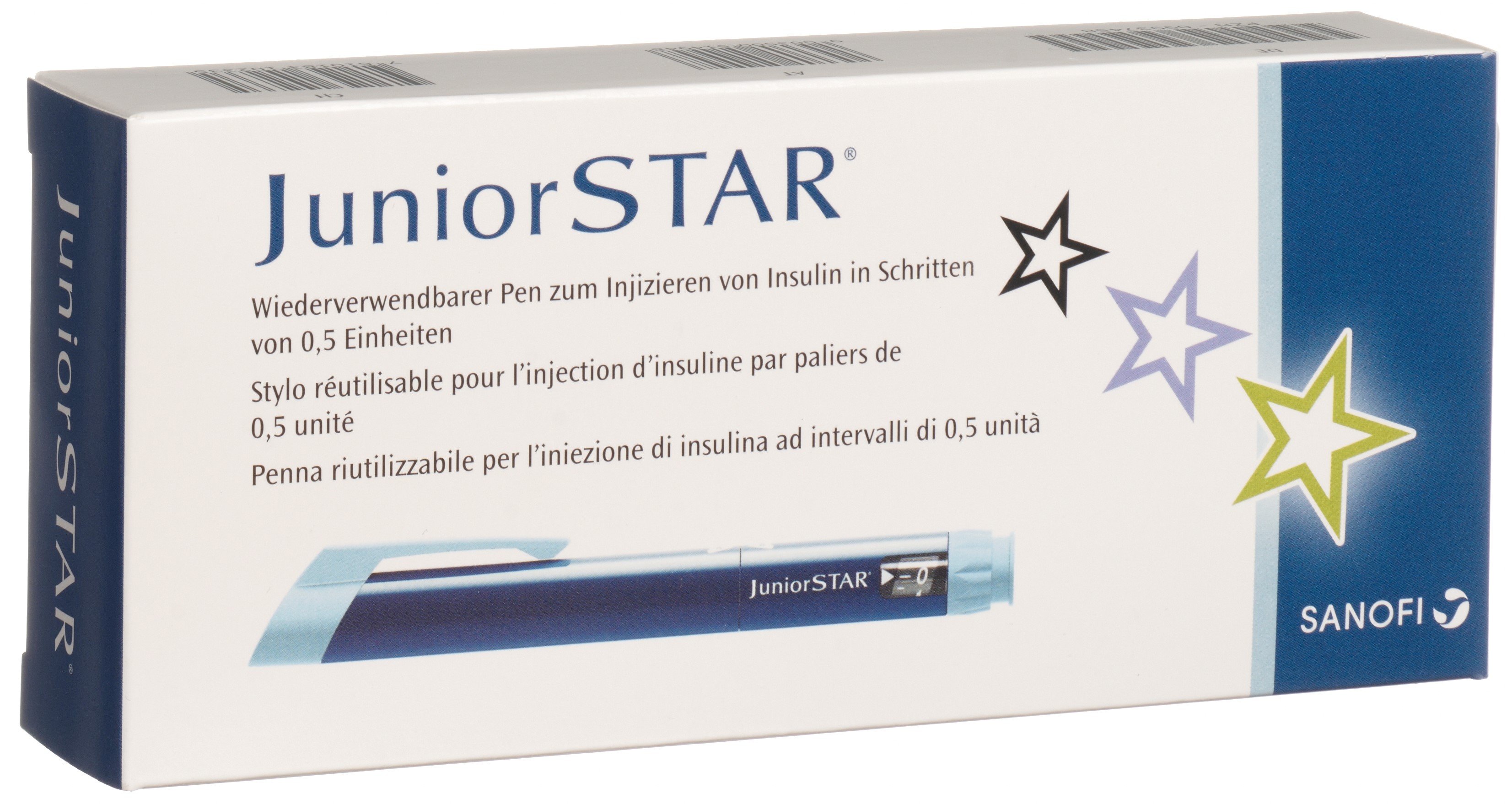 Image of JuniorStar Lantus/Apidra/Insuman Insulinpen blau